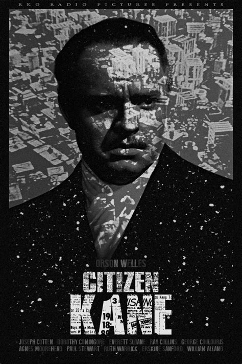 Citizen Kane 1941 Orson Welles Co Wrote Directed And Starred In This Film