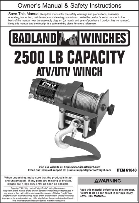 Badland Winch Installation Manual Badland Winches Parts Wiring