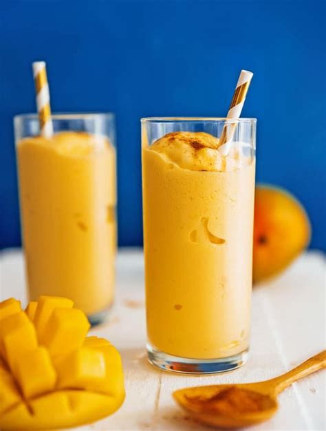 Mango Lassi Smoothie Vegan Smoothie Fruit Yogurt Smoothies Best
