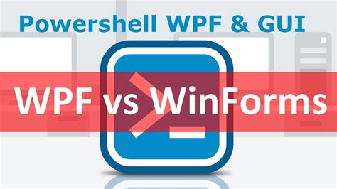 Wpf Vs Winforms Powershell Wpf Hot Sex Picture
