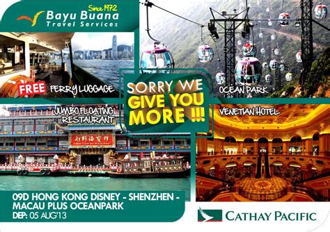 Only the chinese company can apply for the pu/te letter for the invitees and the pass rate is very low in the foreign affairs office (fao). 9D 6N Hong Kong Disney - Shenzhen - Macau plus Oceanpark ...