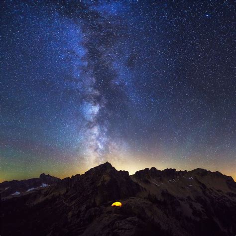 Milky Way In North Cascades Ipad Air Wallpapers Free Download