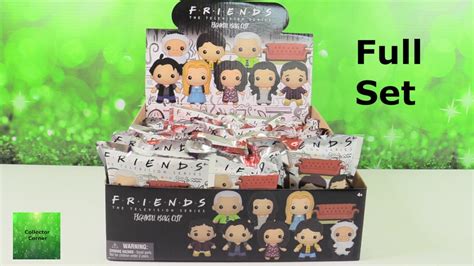Friends Tv Series Figural Bag Collector Clips Full Case Unboxing
