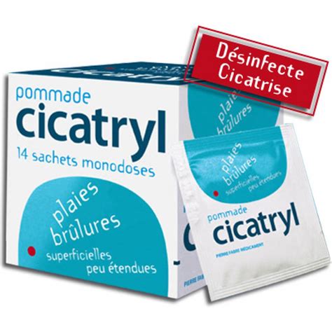 Cicatryl Pommade En 14 Sachets Doses De 2g Dans Brûlures Sur Pharmarket