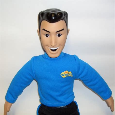 The Wiggles Talking And Singing 15 Anthony Doll Blue Shirt