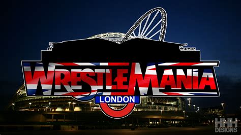 New matches were announced for wrestlemania on this week's episode of wwe smackdown live. Custom WrestleMania London logo