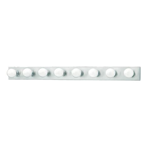 Enjoy free shipping & browse our great selection of vanity & bathroom wall lights. Shop Thomas Lighting 8-Light Strip Brushed Nickel Bathroom ...