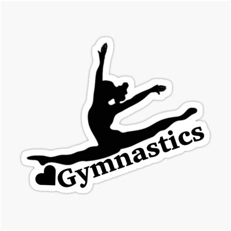 Gymnastics Stickers Redbubble