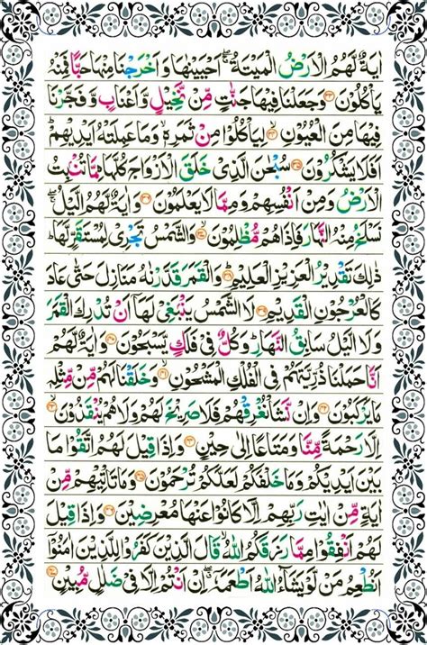 Bacalah Surah Yaseen Full Colour Coded Aaleyah Murottal Quran