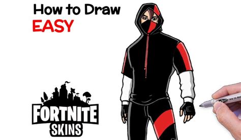 How To Draw Zadie Skin From Fortnite Easy Drawings Dibujos Faciles