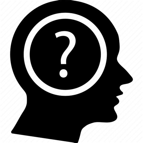 thinking brain question mark