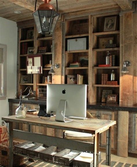 20 Versatile Rustic Decor Pieces For Your Home Rustic Home Offices