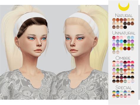 Sims4sisters — Kalewa Ts4 Hair Retexture 41 Leahlilliths