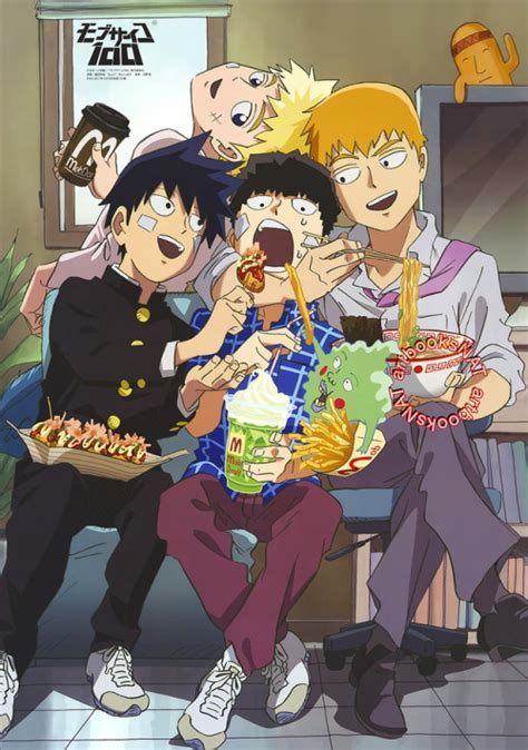 Mob Psycho Bot 5k Party On Twitter Mob Psycho 100 Official Art Xapluovmyv
