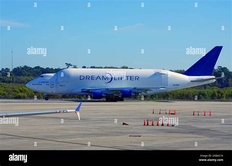 North Charleston Sc 21 Nov 2019 View Of The Dreamlifter Boeing Large