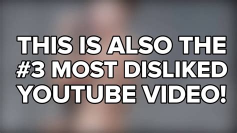 The Top Most Liked Youtube Videos Youtube