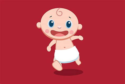 Royalty Free Baby Walking Clip Art Vector Images And Illustrations Istock