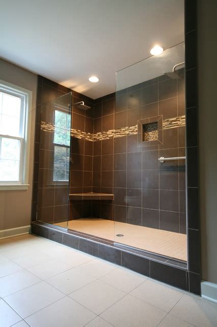 They are always approved by people who prefer shower designs another cool feature that some rain showers can have is the ability to add some led lights, so that you can have some even more awesome bathing. Master Shower - Modern - Bathroom - charleston - by ...