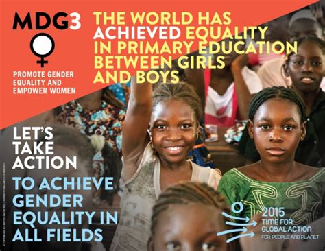 Mdg 3 Promote Gender Equality And Empower Women