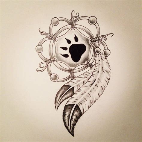 Dream Catcher By Gracepayne On Deviantart Wolf Tattoos Dream Catcher