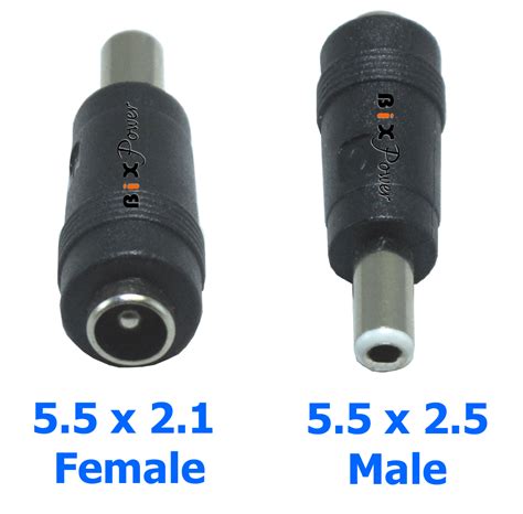 C3t4 Barrel Connector Converter Tip 55x25mm Male To 5