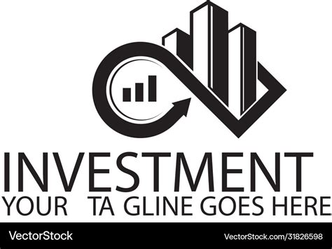 Investment Logo Royalty Free Vector Image Vectorstock