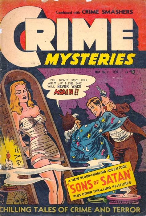 Comic Book Cover For Crime Mysteries 7 Crime Comics Comics Comic