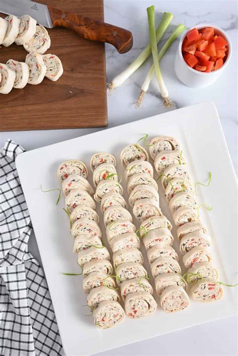 Cream Cheese Ranch Roll Ups Recipe Image Stephie Cooks