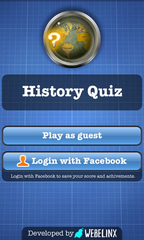 History Quiz Android App Free Apk By Maksimapps