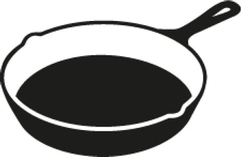 Cast Iron Skillet Clipart Png Download Full Size Clipart 129131