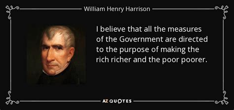 Harrison concluded with the hashtag, harrison family values. in james harrison's household, there's no credit given for just showing up. William Henry Harrison quote: I believe that all the measures of the Government are...