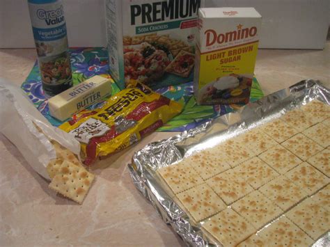 Saltine Cracker Candy Recipe Melt In Your Mouth Delicious Delishably