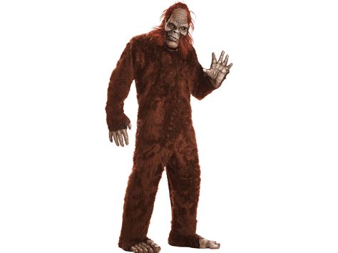 Bigfoot Halloween Costume For Adults Standard Includes Accessories