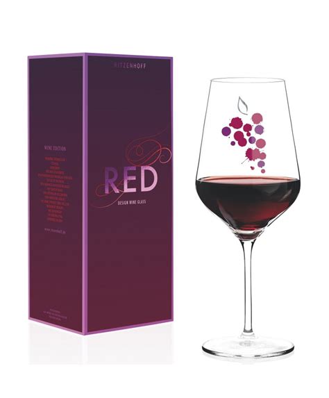 Verre à Vin Rouge Red Ritzenhoff Vin et Passion web