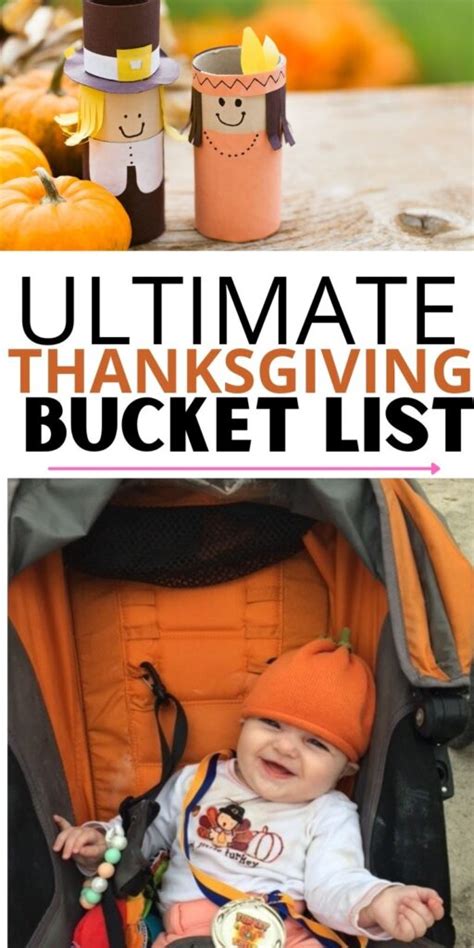 Thanksgiving Bucket List 30 Things To Do At Thanksgiving Free Printable