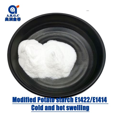Food Grade Modified Potato Starch E1442 Pre Gelatinized Starch China