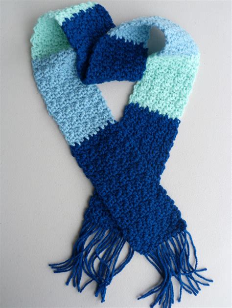 Plus a free knitting stitch pattern ebook and a beginner crochet. Crochet Spot » Blog Archive » Free Crochet Pattern: Kid's Colorblock Scarf - Crochet Patterns ...