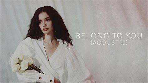Sabrina Claudio Belong To You Acoustic Official Audio Youtube