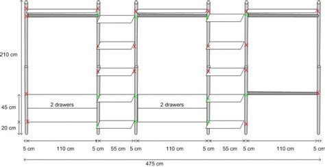 A wardrobe can be fitted to your bedroom so that it looks like an integrated part of the room. Ikea Stolmen wardrobe dimensions | Organization & Storage ...