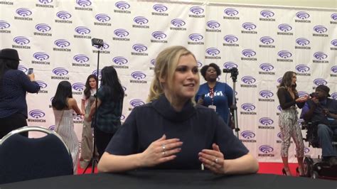 Eliza Taylor Interview For The 100 At Wondercon 2019 Youtube