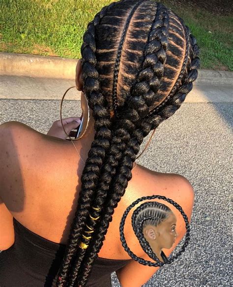 pin by jamila holcomb on hairspiration african hair braiding styles feed in braids hairstyles