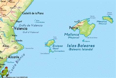 Les Bal Ares Voyage Carte Plan