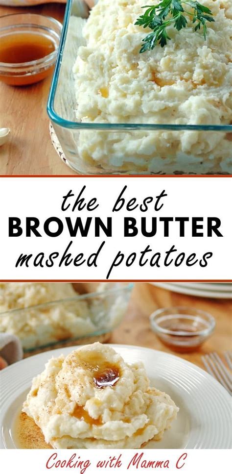 Amish Brown Butter Mashed Potatoes Will Rock Your World Mashed