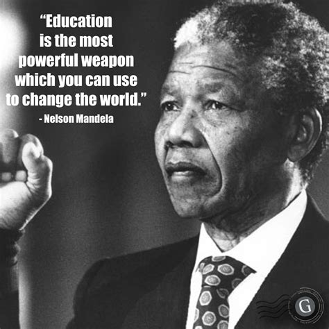 Famous Education Quotes Nelson Mandela