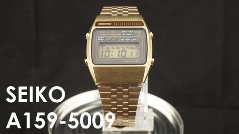 Invicta men's pro diver quartz watch with stainless steel strap. Seiko A159-5009 Vintage Digital LCD Chronograph Alarm Quartz Watch Gold - YouTube