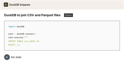 High-Performance DuckDB Tables: Creating Primary Keys from Parquet Files