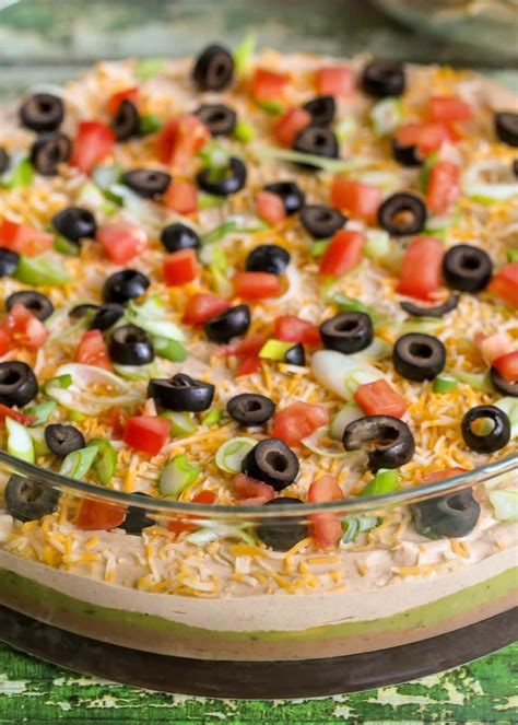 When has this ever happened? Best 7 Layer Bean Dip Recipe - Perfect for Parties! | Lil ...