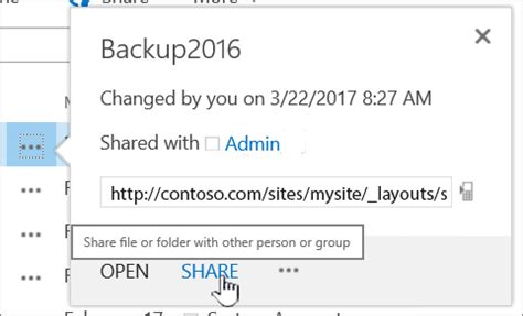 The two file sharing systems in office 365 are sharepoint online and onedrive, and they work in concert with each other to provide the total file if you use the local copy of the file in word, you aren't looking at the file live. how to share files on office 365. Get started with SharePoint - Office Support