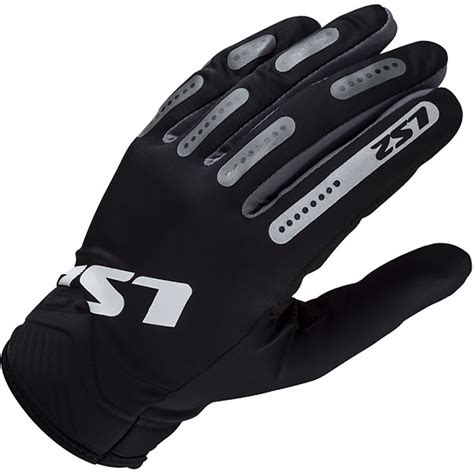 Ls2 Bend Textile Gloves Black Grey Sportsbikeshop