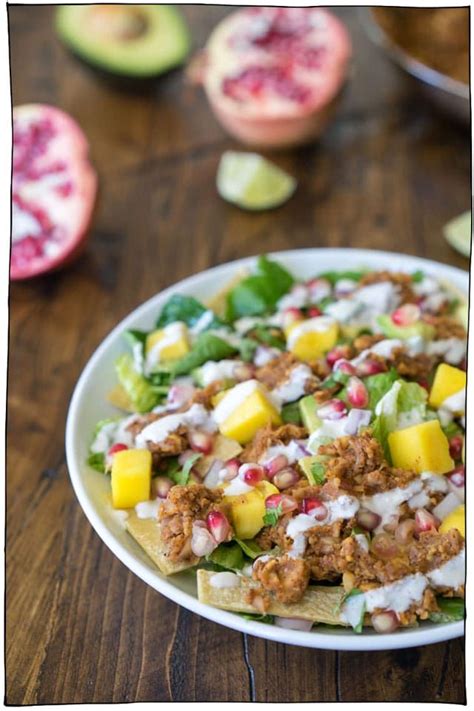 25 Hearty Vegan Salads That Will Fill You Up Vegan Taco Salad Recipe Lunch Bowl Recipe Salad